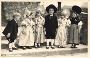 Bludenz Austria~Alt Bludenzer Trachen-Children Traditional Dress Photo Postcard