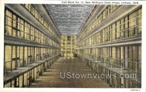 Cell Block no. 11, new State Prison in Jackson, Michigan