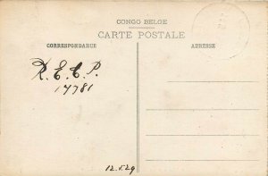 Belgian Congo river M`Pozo dry spell 1929 TCV stamp