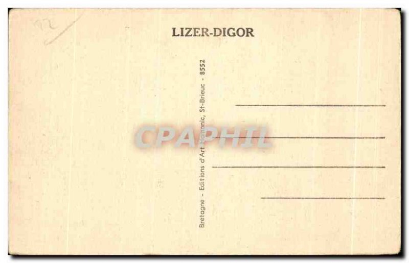 Old Postcard The Cathedral St Brieuc