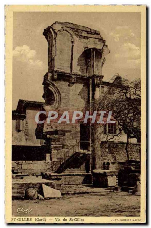 Postcard Old Saint Gilles Saint Gilles Gard Screw