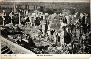 CPA Clermont-en-Argonne - Ruines - 1915 (1036608)