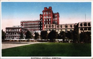 Canada Montreal General Hospital Vintage Postcard C291