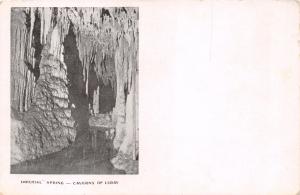 CAVERNS OF LURAY VIRGINIA IMPERIAL SPRING POSTCARD 1900s