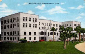 Texas Corpus Christi The Breakers Hotel 1952