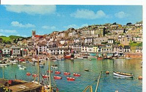 Devon Postcard - Inner Harbour and Strand - Brixham     D914