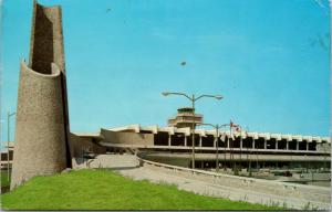 Vancouver International Airport Vancouver BC c1970 Vintage Postcard D35