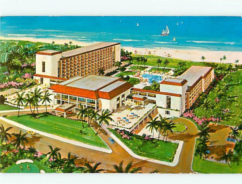 Nassau Bahamas Cable Beach Hotel Golf Course Aerial  Beach   Postcard # 8353