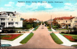 Washington Seattle Capitol Hill District Residence Street