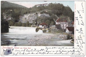 INNSBRUCK, Tirol, Austria, 1900-1910's; Sillfall Am Berg Isel