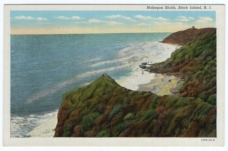 Block Island, R.I., Mohegan Bluffs