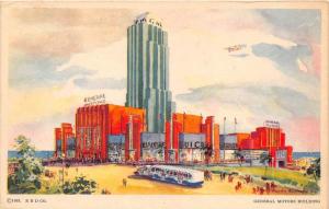 3700 General Motors Building, Official Post Card of A Century of Progress