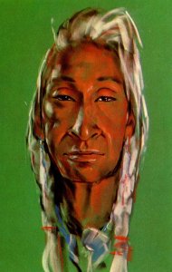 Canada Indian Chief Painted By Gerda Christofferson