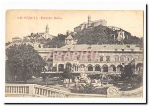 Italy Italia Genova Old Postcard Palazzo Doria