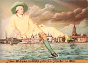 Alt Frankfurt am Main Johann Wolfgang von Goethe Germany