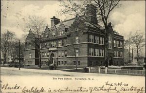 Rutherford NJ The Park School c1910 Old Postcard