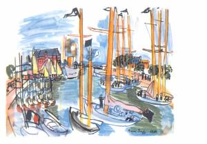 Dufy - Yatchs at Deauville