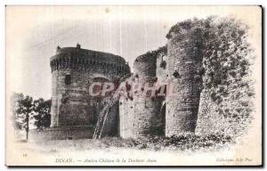 Old Postcard Old Dinan Chateau de la Duchesse Anne