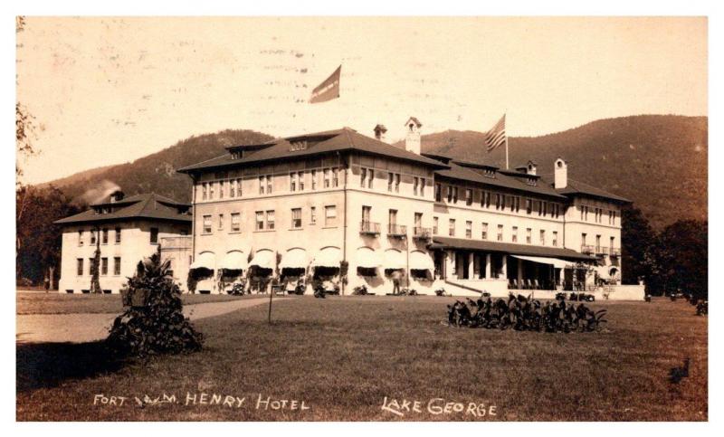 New York  Lake George, Fort William Henry Hotel ,  RPC