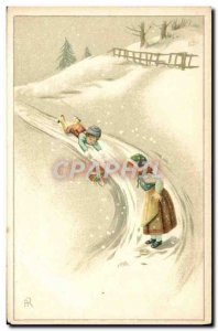 Old Postcard Fantasy Illustrator Child Agnes Richardson