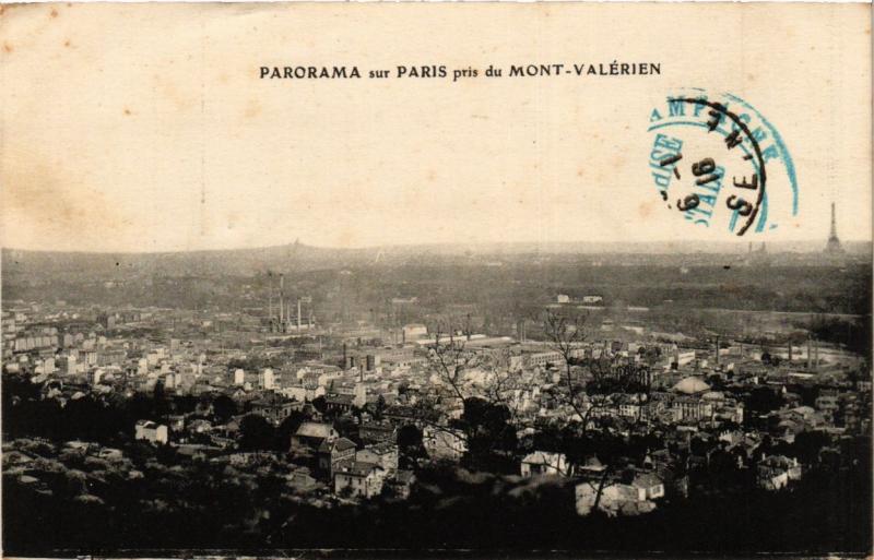 CPA Panorama de PARIS - pris du Mont-Valérien (300443)