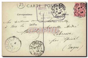 Postcard Old Aix Gresy Gorges Boat Sierroz