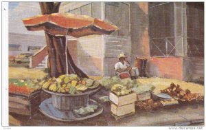 Fruit Vendor, BARBADOS, 40-60's