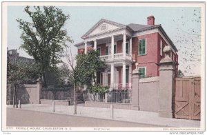 CHARLESTON, South Carolina, 1900-1910´s; Pringle House