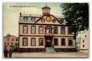 Old State House Newport Rhode Island RI 1910 DB Postcard D20