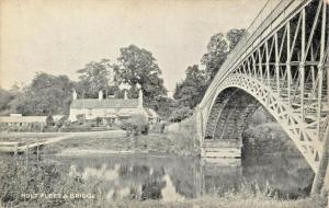 HOLT WORCESTERSHIRE ENGLAND FLEET BRIDGE POSTCARD