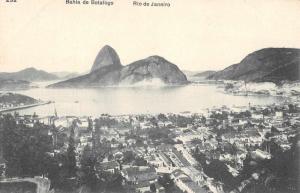 Bahia de Botafogo Rio de Janeiro Brazil  Antique Postcard L2417
