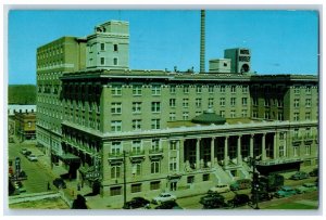 1960 Bentley Hotel Exterior Building Road Alexandria Louisiana Vintage Postcard