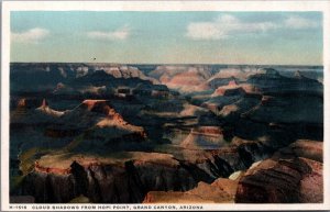 Cloud Shadows From Hopi Point Grand Canyon Arizona Vintage Postcard C217