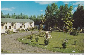 Exterior,  Maple Leaf Motel Cabins & Restaurant,  Saint Leonard,  N.B.,  Cana...