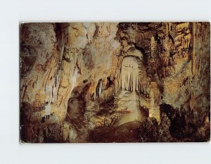 Postcard Frozen Waterfall Carlsbad Caverns National Park New Mexico USA