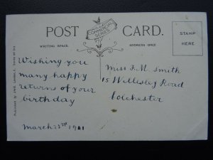 Rural Life - Returning From Labour PLOUGHING Shire Horses c1911 Postcard