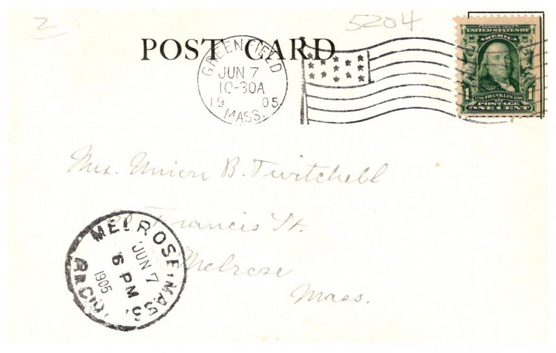 Massachusetts  Greenfield  The Common