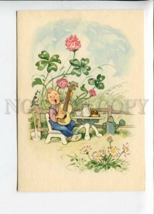 3164942 GNOME & GUITAR & Cup of TEA by BAUMGARTEN old PC