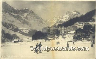 Hotel Sonnenberg Engelberg Swizerland Unused 