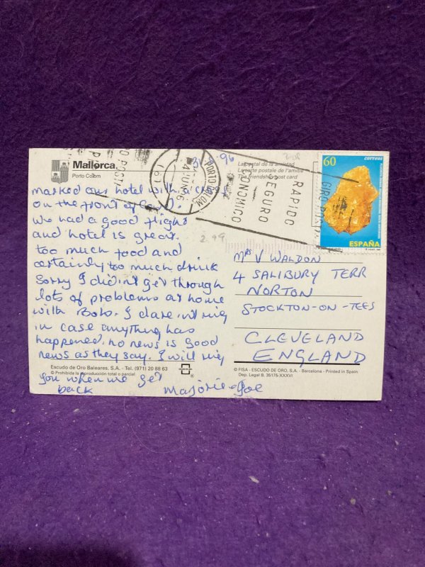 Spain Mallorca Porto Colom posted 1996