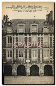 Old Postcard Paris Musee Victor Hugo