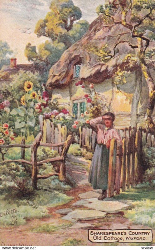 Old Cottage, WIXFORD, 1900-10s; TUCK 7442 Shakespeare's Country