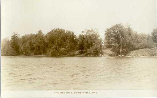 RPPC of the Rectory, Shanty Bay, Ontario, Canada