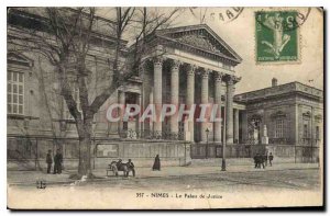 Postcard Old Nimes The Courthouse