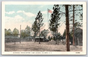 Columbia SC~Divisional Headquarters~Camp Jackson~Army Training Ctr~Vintage PC