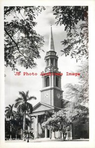 HI, Honolulu, Hawaii, RPPC, Central Union Church, Exterior Scene, Photo No 203