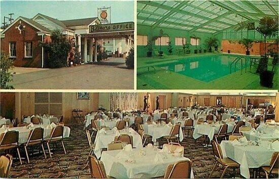 TN, Nashville, Tennessee, Biltmore Hotel Court, Multi View, Pool, Dexter 3600-B