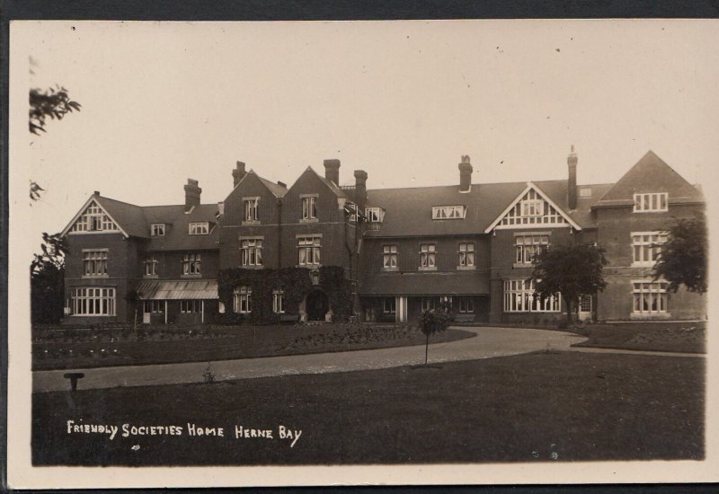 Kent Postcard - Friendly Societies Home, Herne Bay   MB524