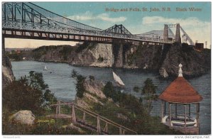 Bridge and Falls, Slack Water, Saint John, New Brunswick, Canada, 00-10s