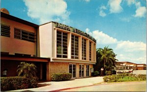 Vtg Main Terminal Entrance Tampa International Airport Tampa Florida FL Postcard